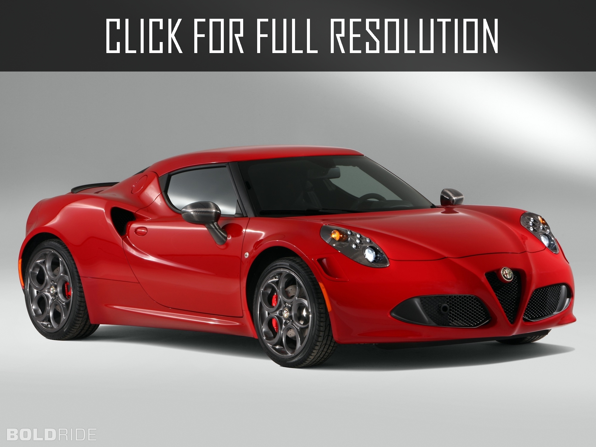2013 Alfa Romeo 4c