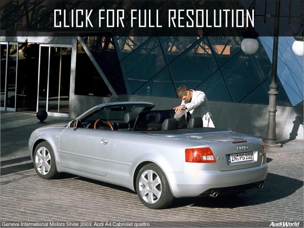 2003 Audi A4 Convertible