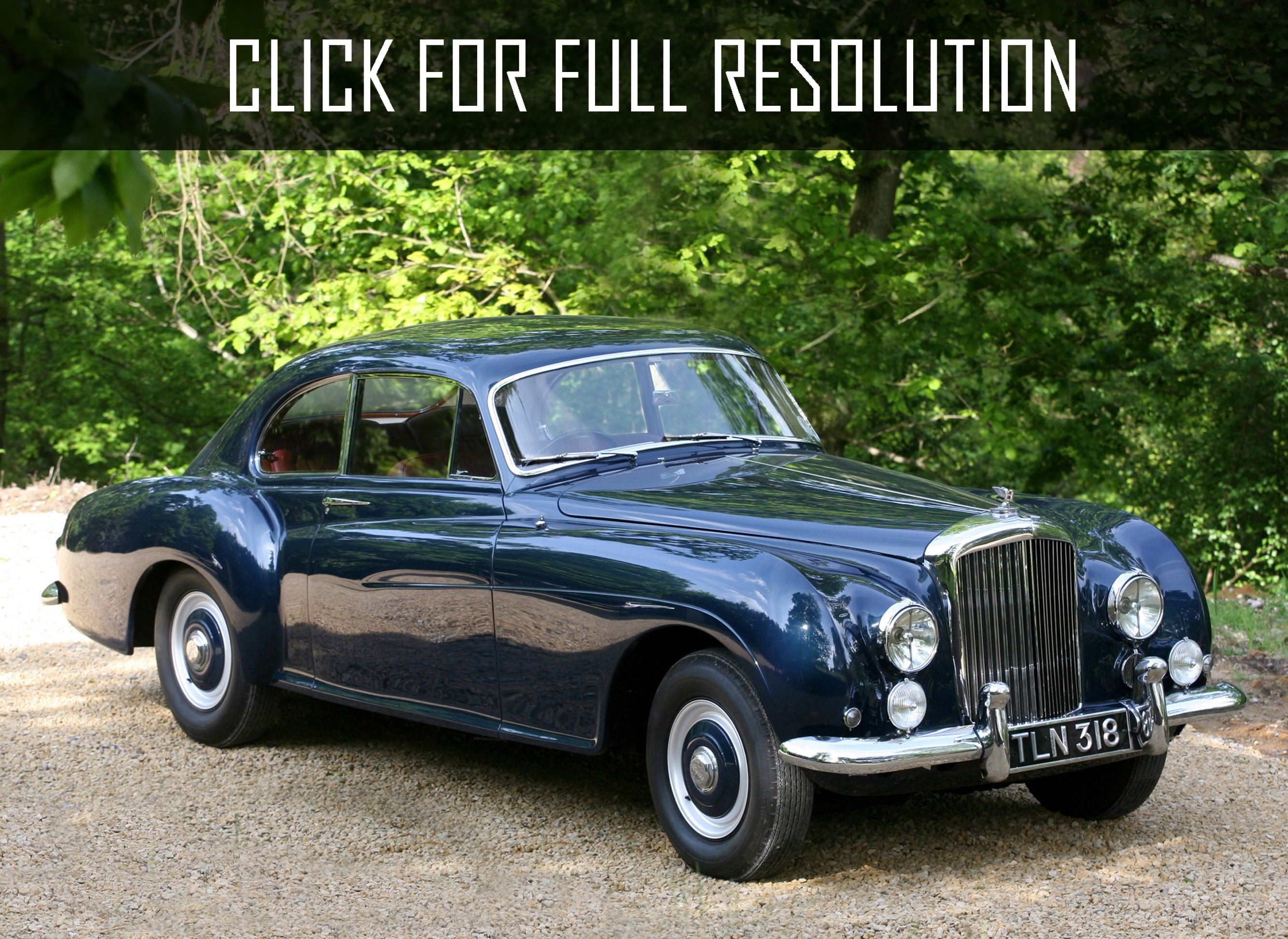 1952 Bentley Continental R