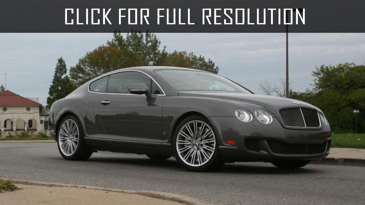 2010 Bentley Continental Gt Speed