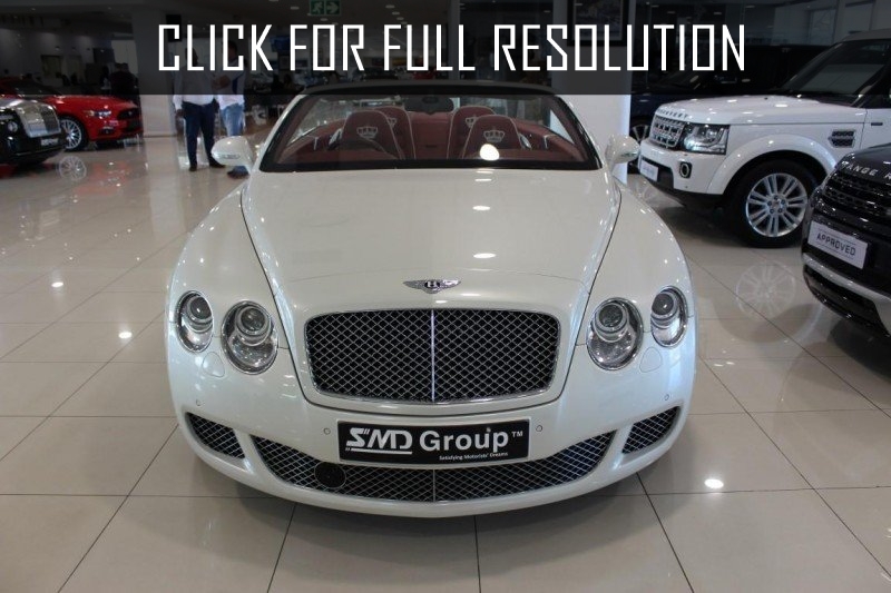 2011 Bentley Continental Gt Convertible