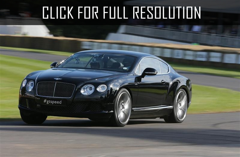2012 Bentley Continental Gt Speed