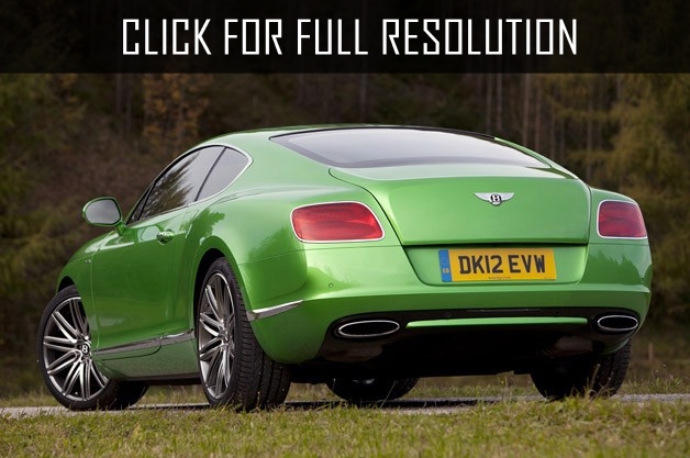 2013 Bentley Continental Gt Speed