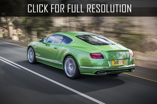 2016 Bentley Continental Gt Speed
