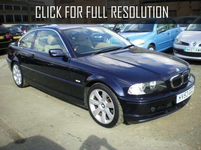 2003 Bmw 3 Series Coupe