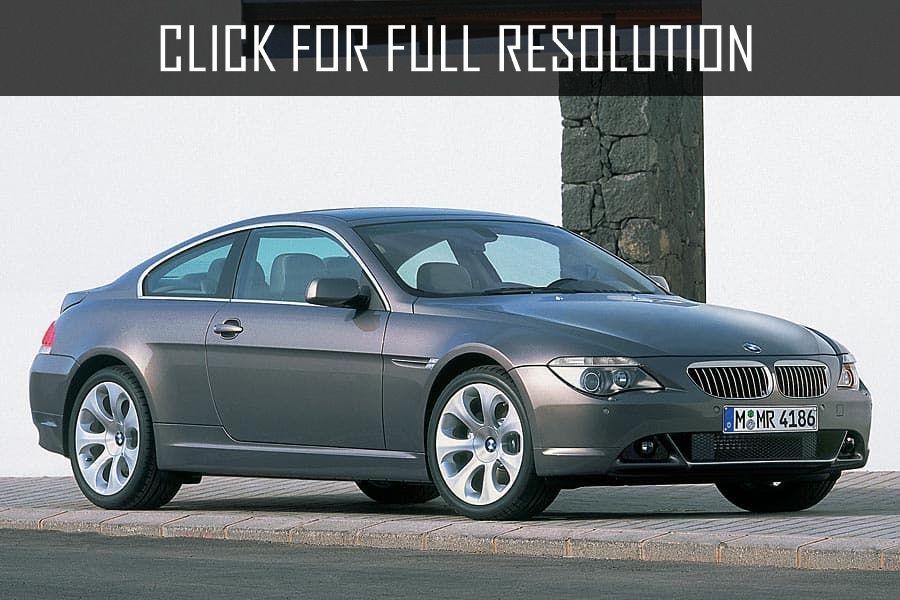 2005 Bmw 6 Series Coupe
