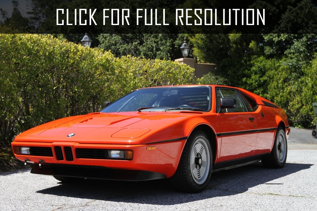 1980 Bmw M1 Coupe