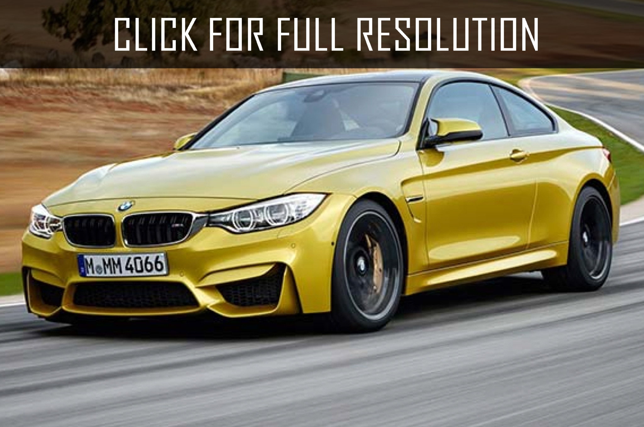 2014 Bmw M4 Coupe