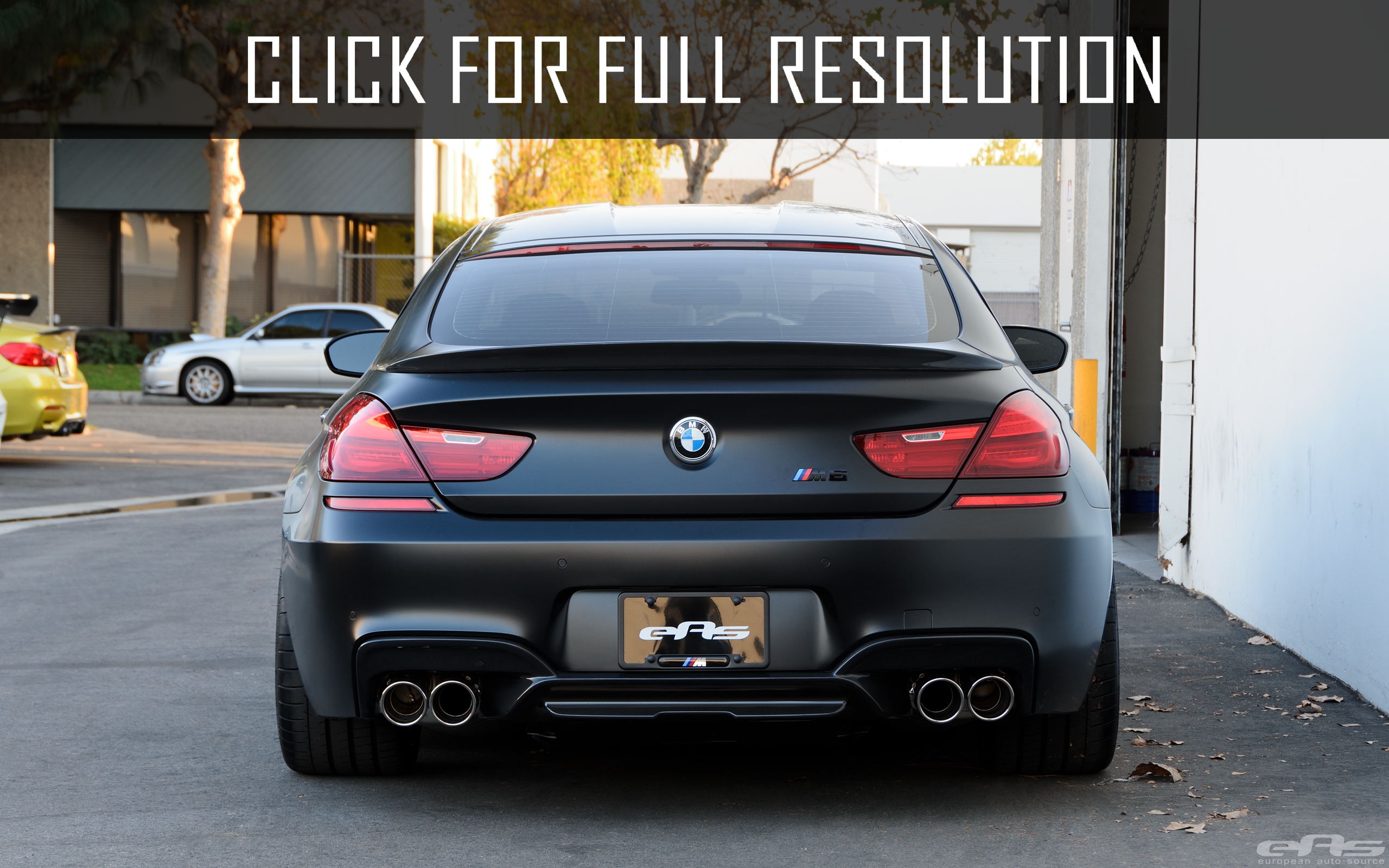 2015 Bmw M6 Coupe