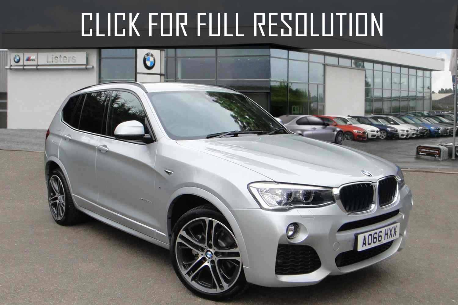 2016 Bmw X3 Diesel