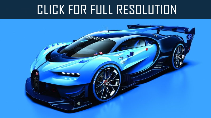 2016 Bugatti Chiron Vision Gt