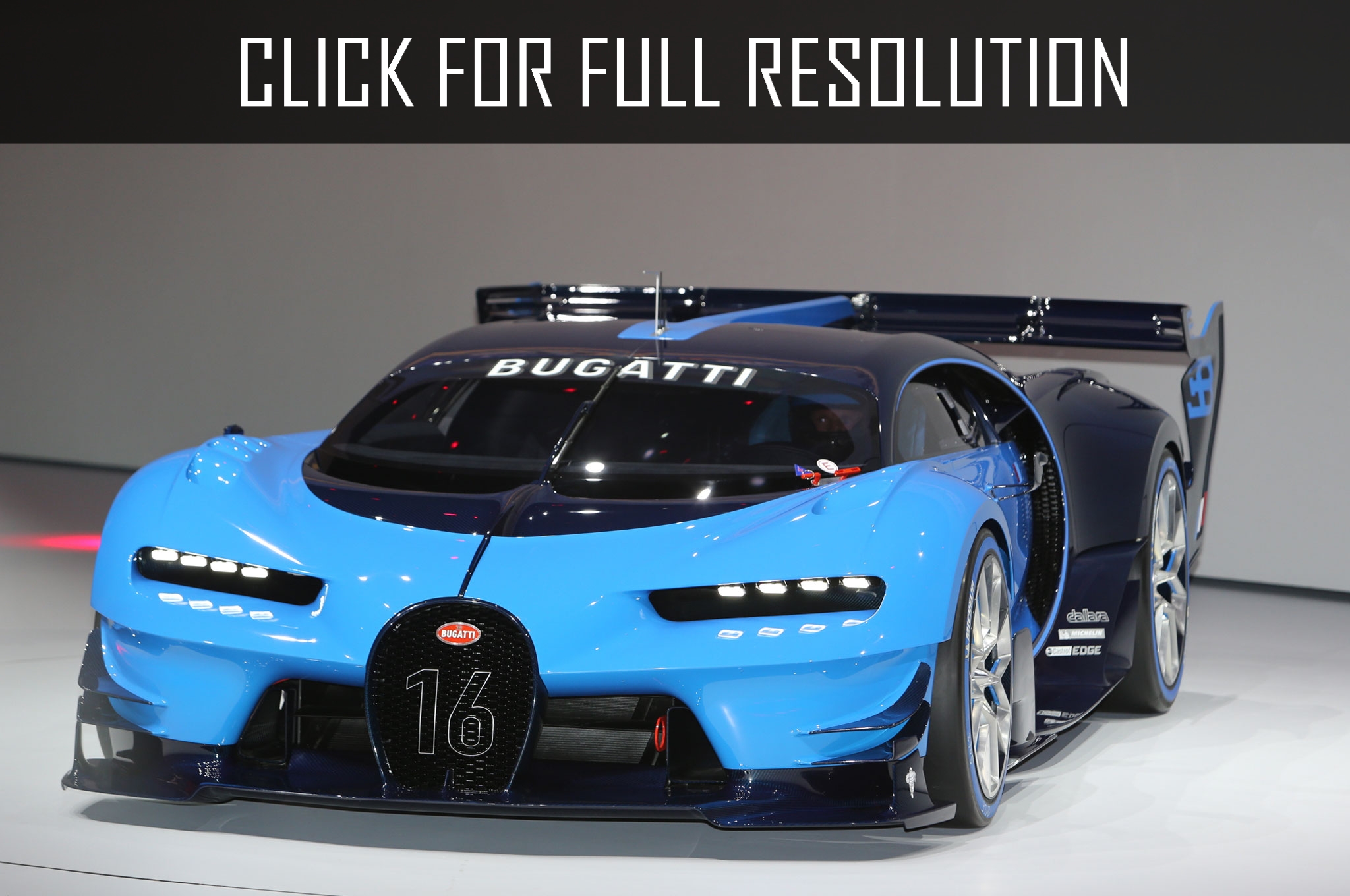 2017 Bugatti Chiron Vision Gt