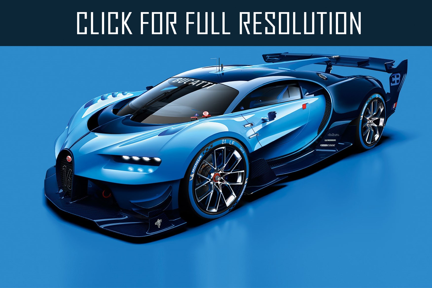 2017 Bugatti Chiron Vision Gt