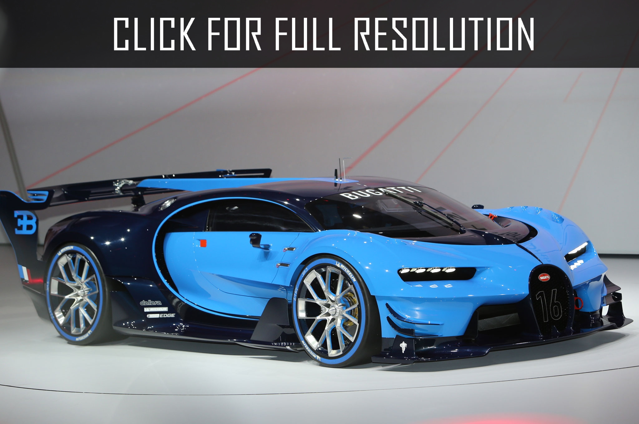 2019 Bugatti Chiron Vision Gt