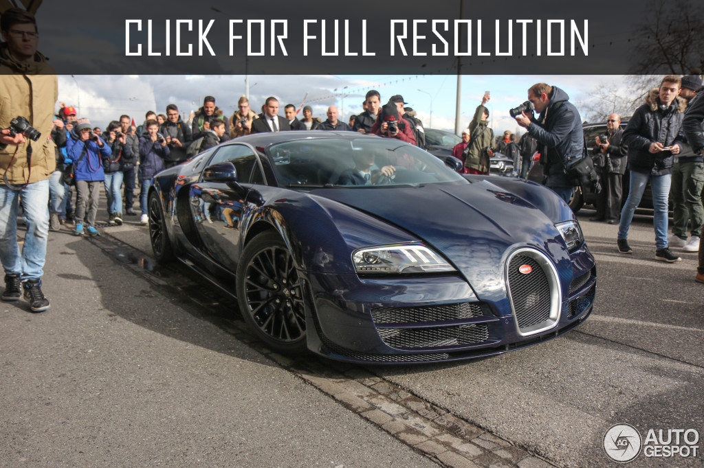 2016 Bugatti Veyron 16.4 Super Sport