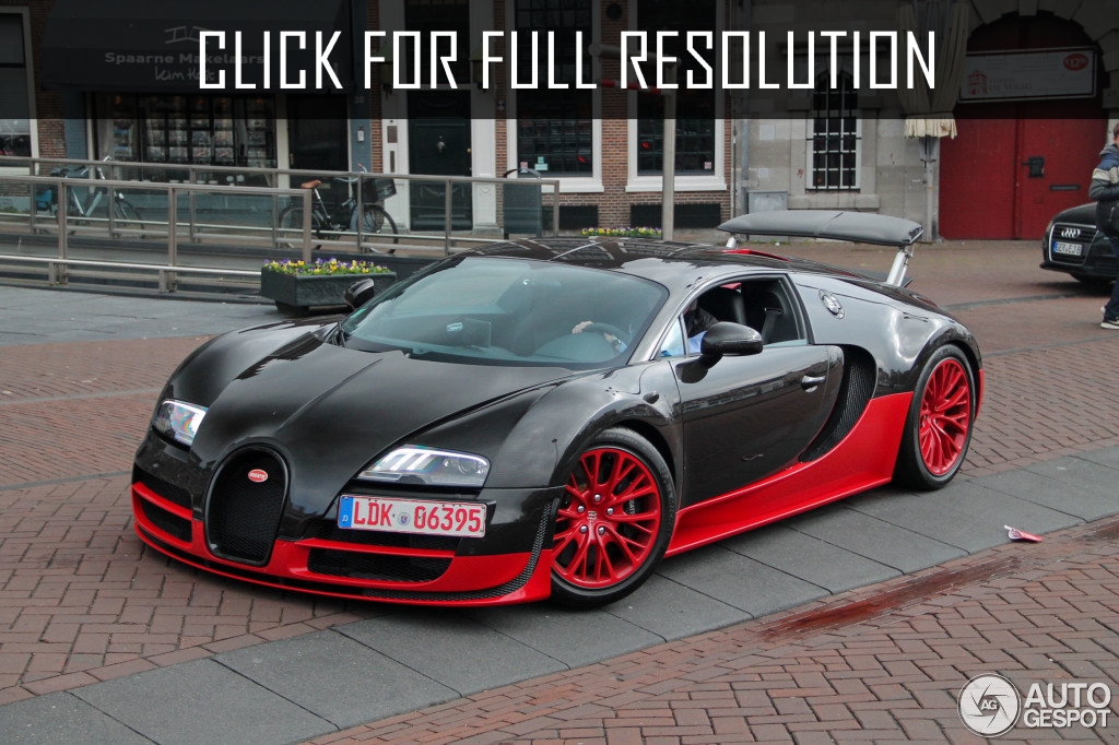 2016 Bugatti Veyron 16.4 Super Sport