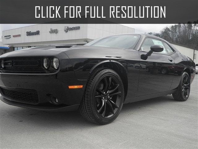 2016 Dodge Challenger Sxt