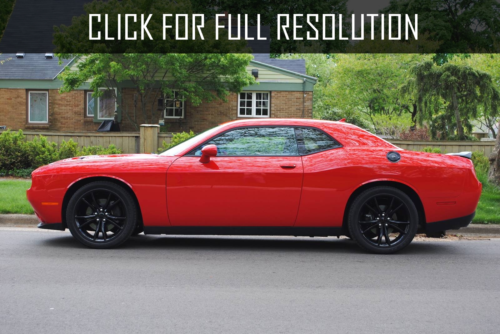 2016 Dodge Challenger Sxt