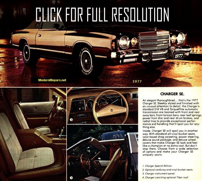 1978 Dodge Charger Se