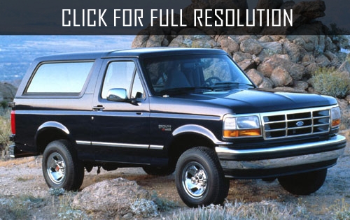 2000 Ford Bronco