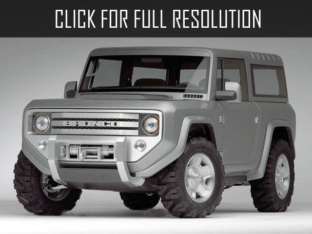 2012 Ford Bronco