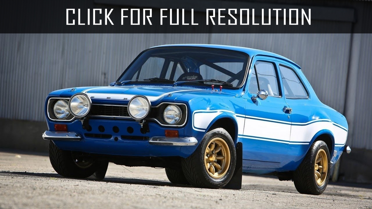 1974 Ford Escort Rs2000