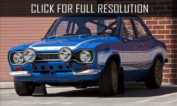 1974 Ford Escort Rs2000