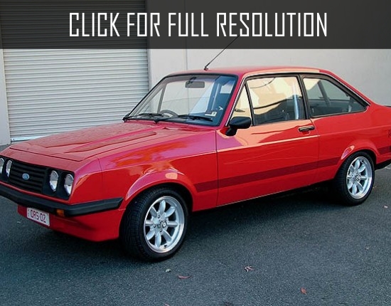 1978 Ford Escort Rs2000