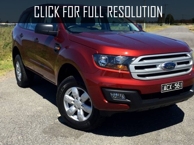 2016 Ford Everest Ambiente