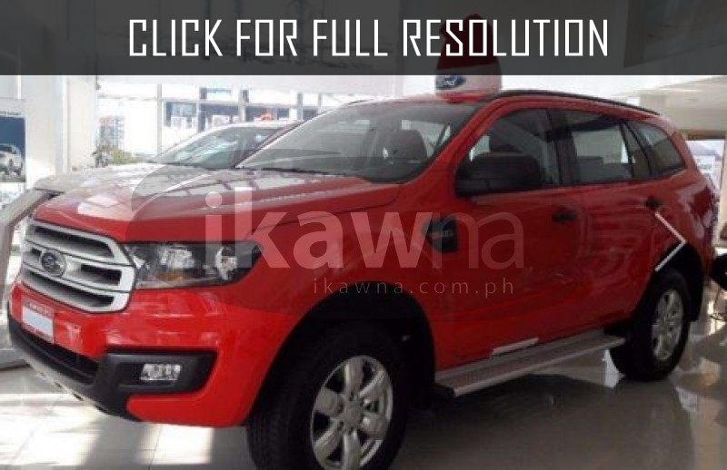 2016 Ford Everest Ambiente