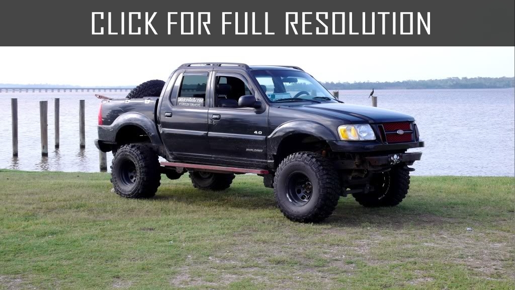 2005 Ford Explorer Sport Trac Lifted