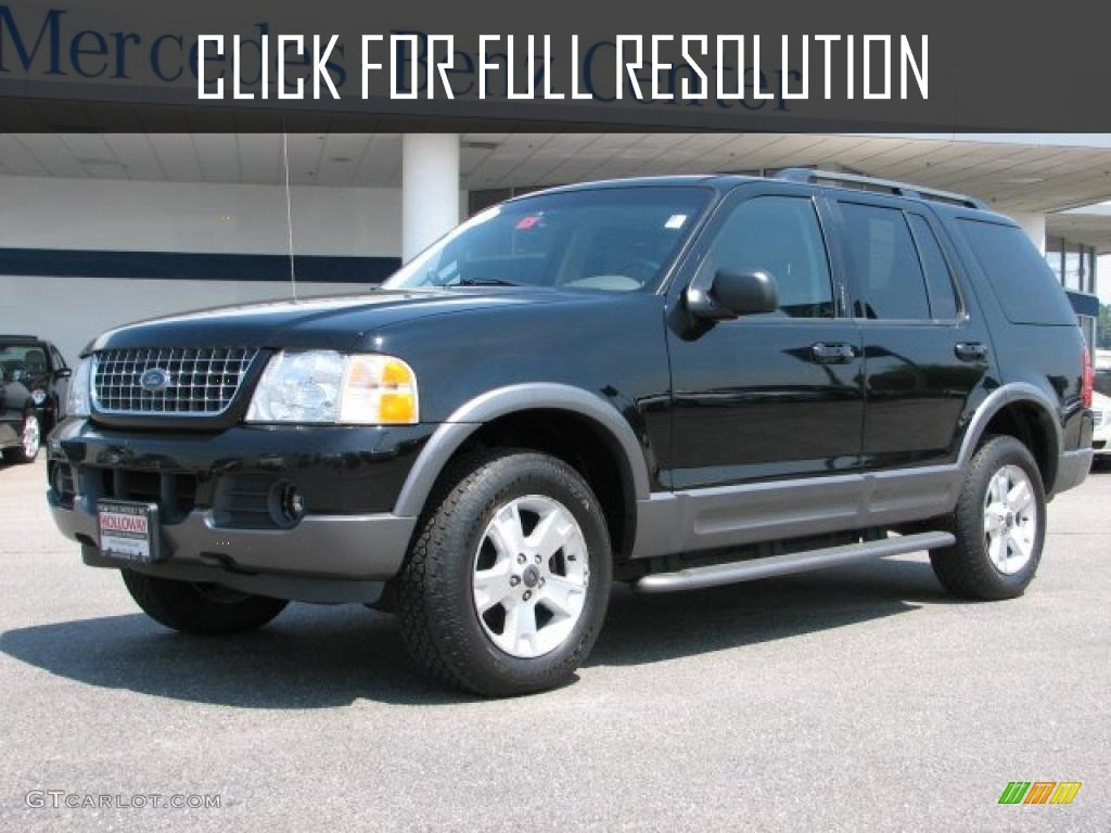 2003 ford explorer limited edition