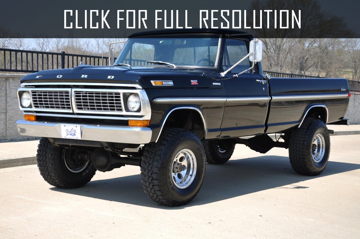 1970 Ford F100 4x4 News Reviews Msrp Ratings With Amazing Images