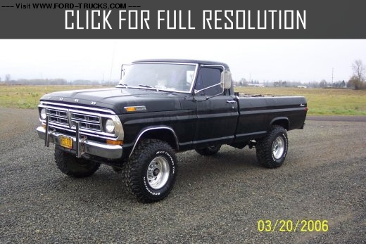 1971 Ford F250 4x4