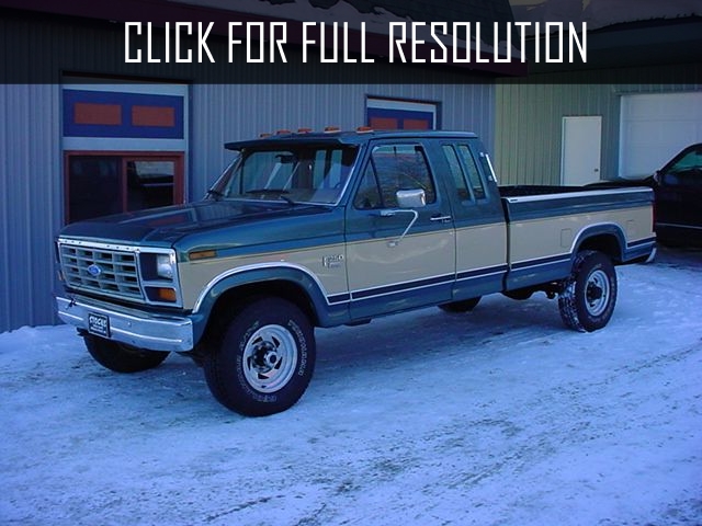 1986 Ford F250 4x4