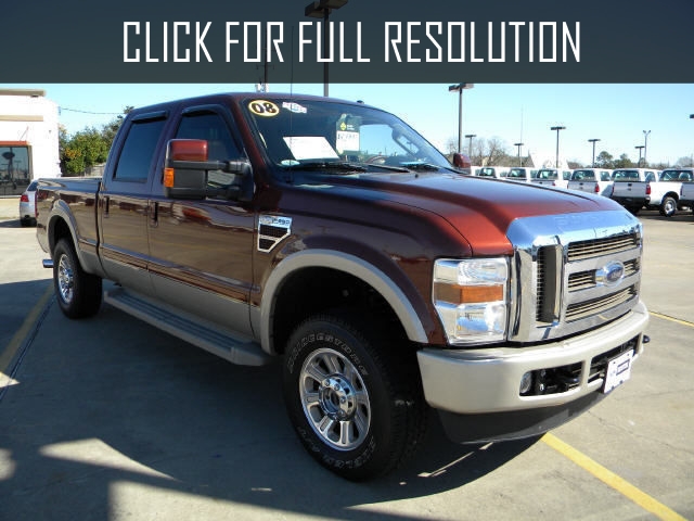2008 Ford F350 King Ranch