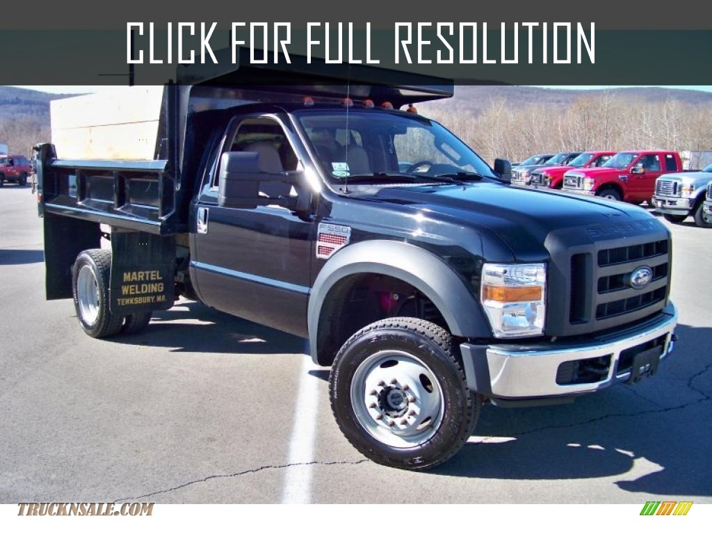 2008 Ford F550