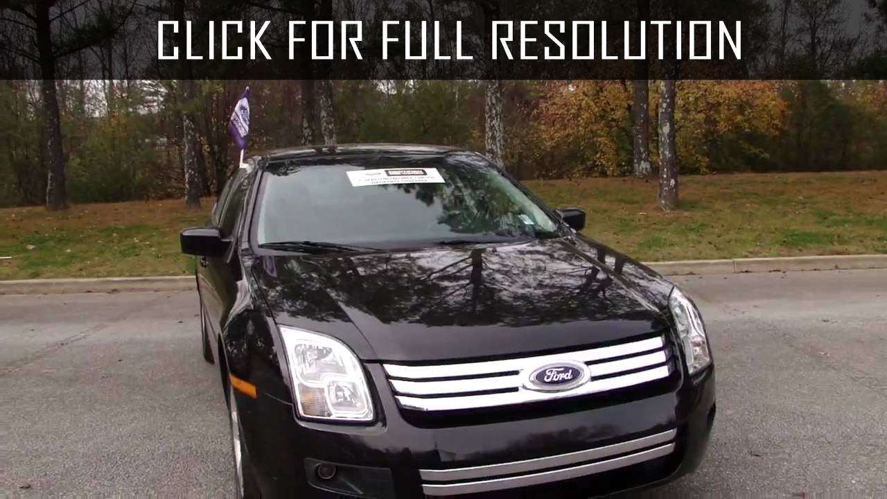 2009 Ford Fusion Sport