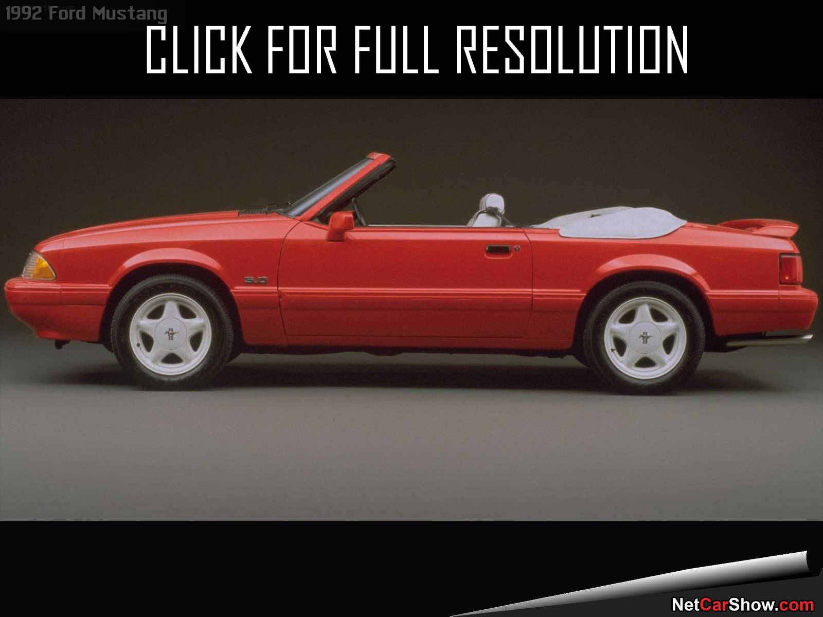 1992 Ford Mustang