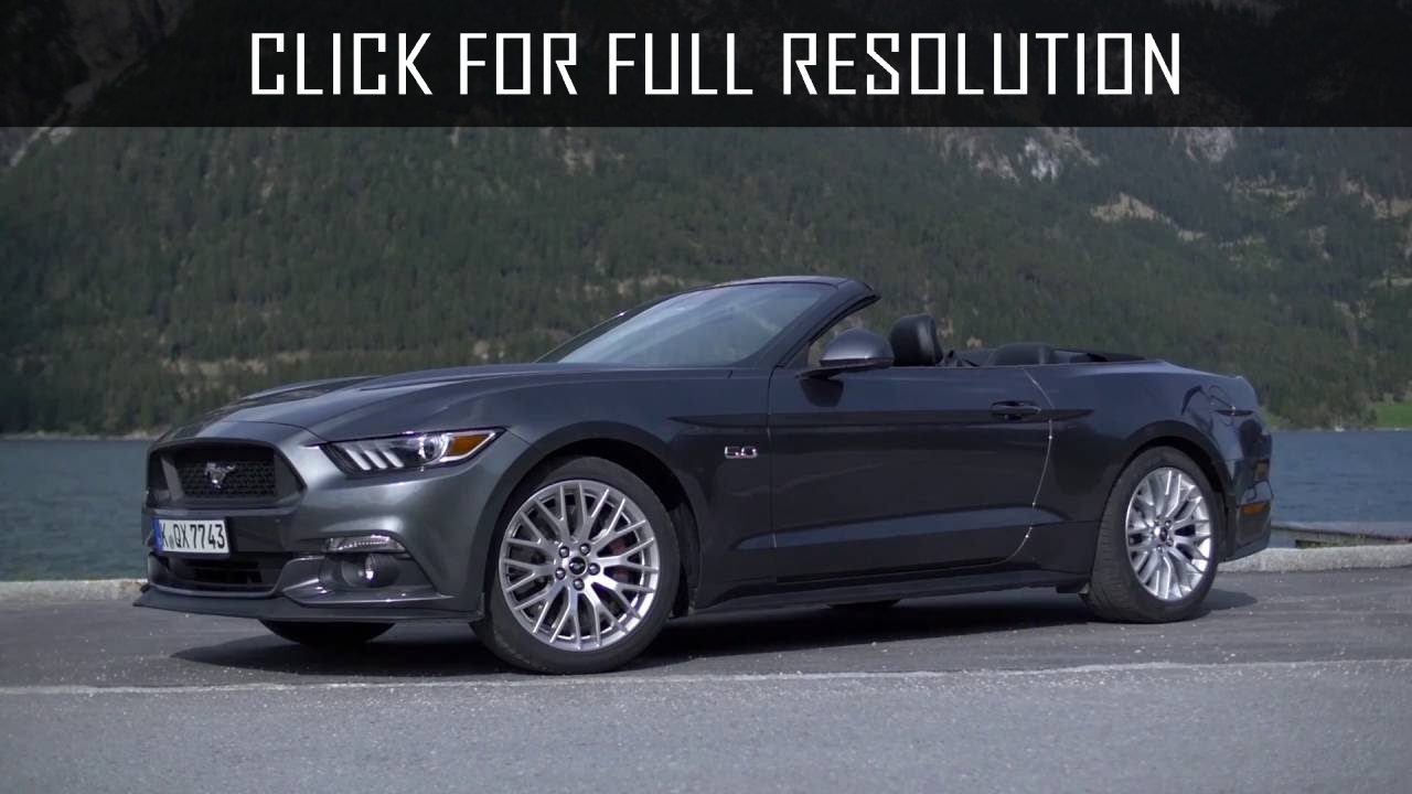 2017 Ford Mustang Convertible