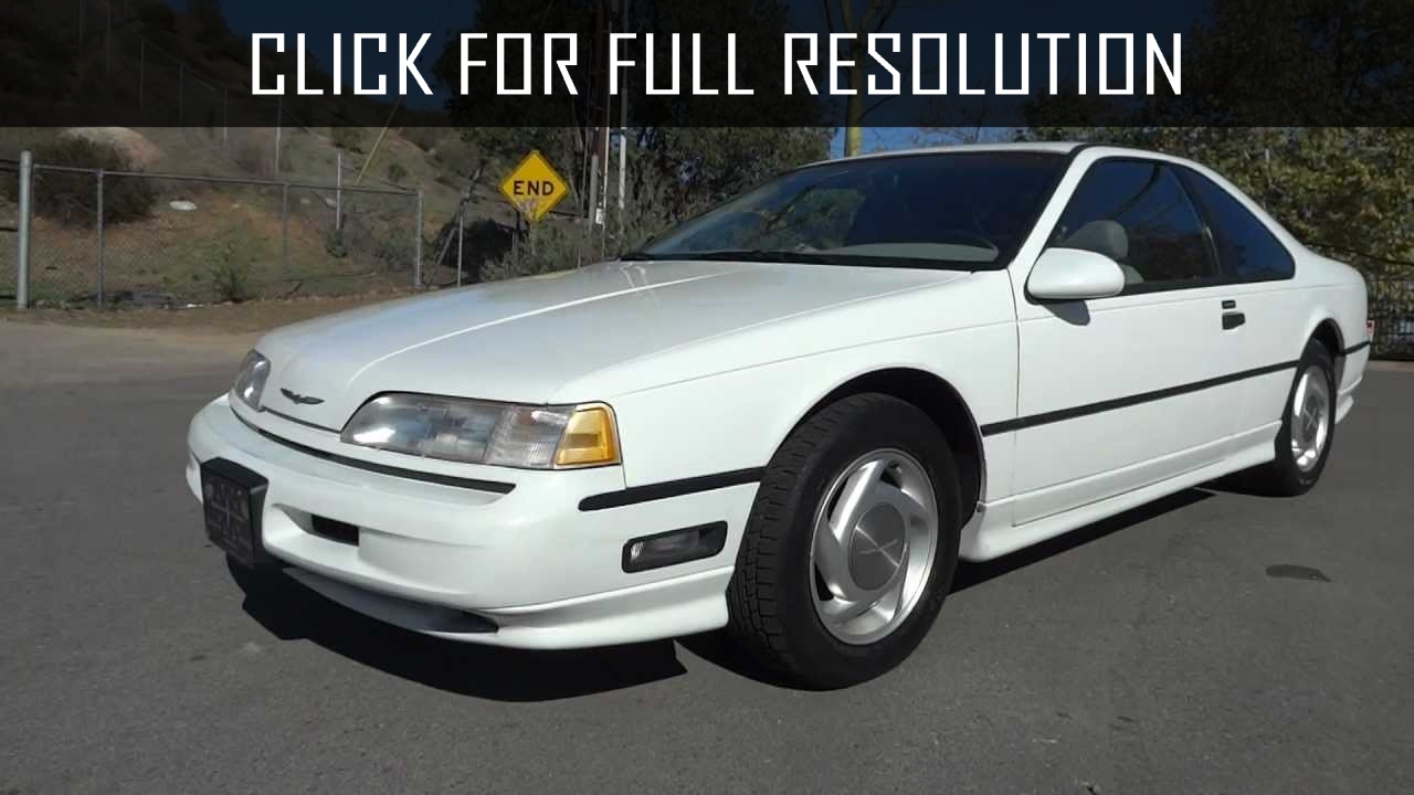 1989 Ford Thunderbird Sc