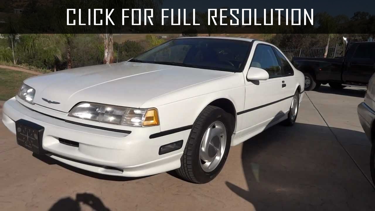 1989 Ford Thunderbird Sc