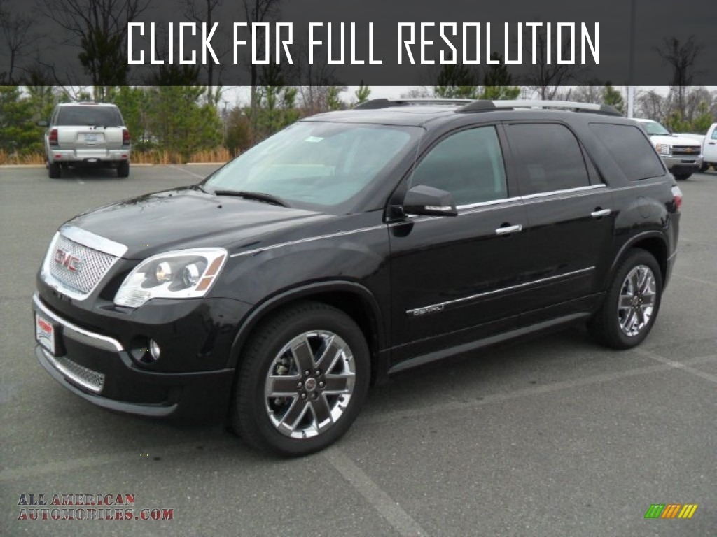 2008 Gmc Acadia Denali News Reviews Msrp Ratings With Amazing Images