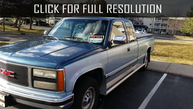 1992 Gmc Sierra Extended Cab