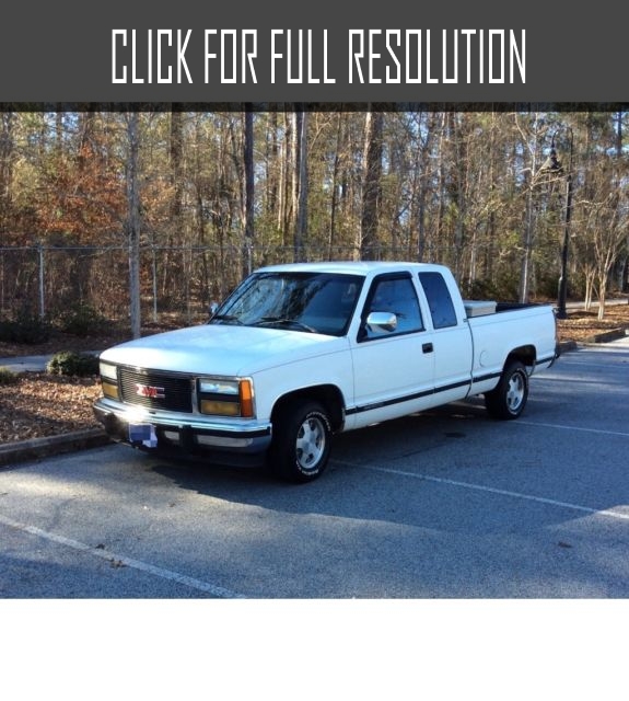 1992 Gmc Sierra Extended Cab