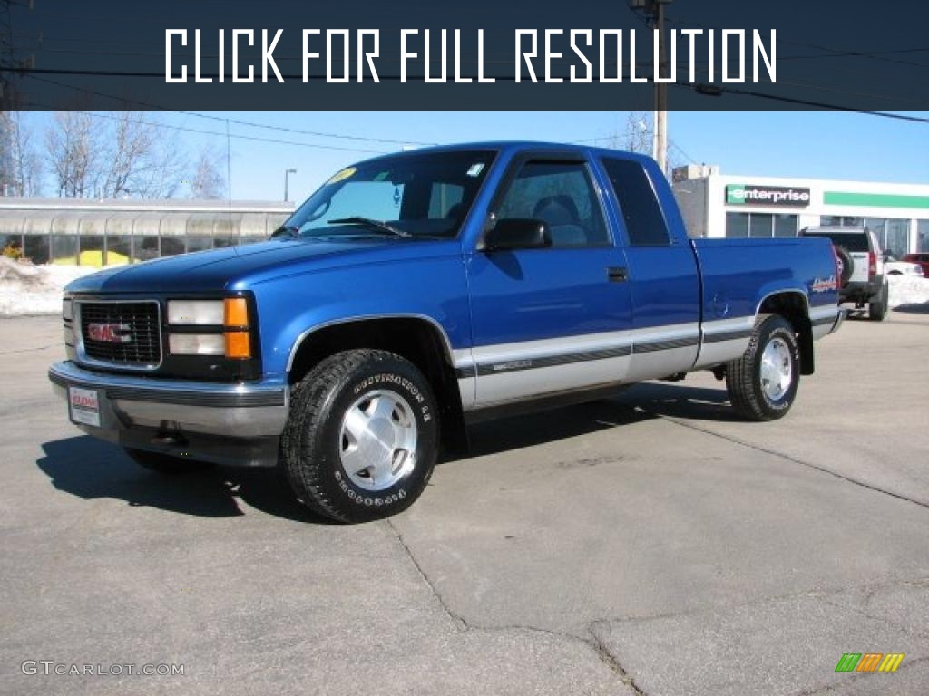 1997 Gmc Sierra Extended Cab