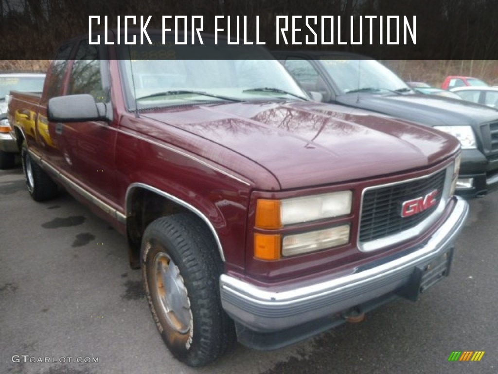 1997 Gmc Sierra Extended Cab