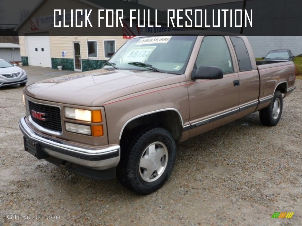 1997 Gmc Sierra Extended Cab