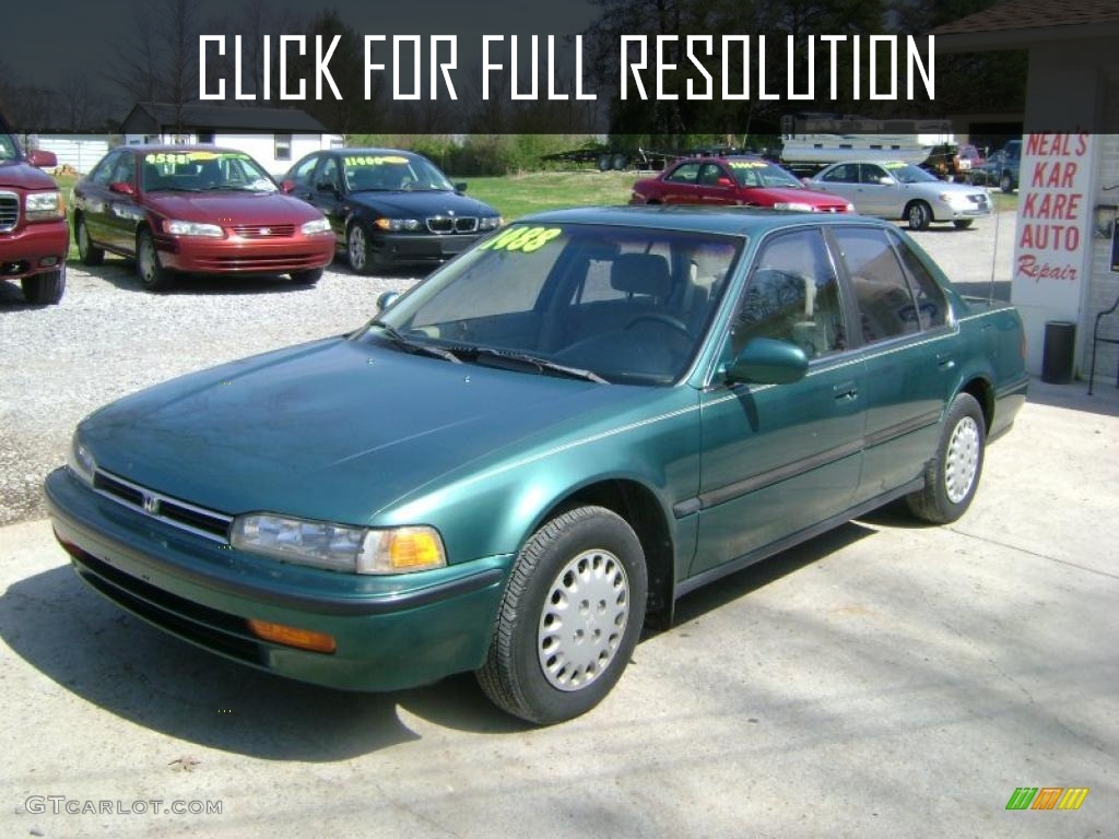 1992 Honda Accord Lx News Reviews Msrp Ratings With Amazing Images