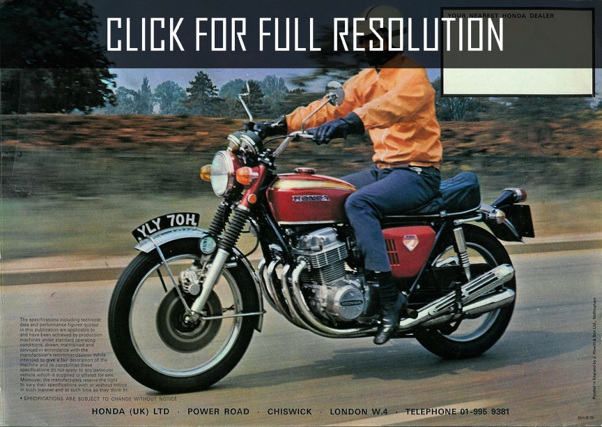 1972 Honda Cb750